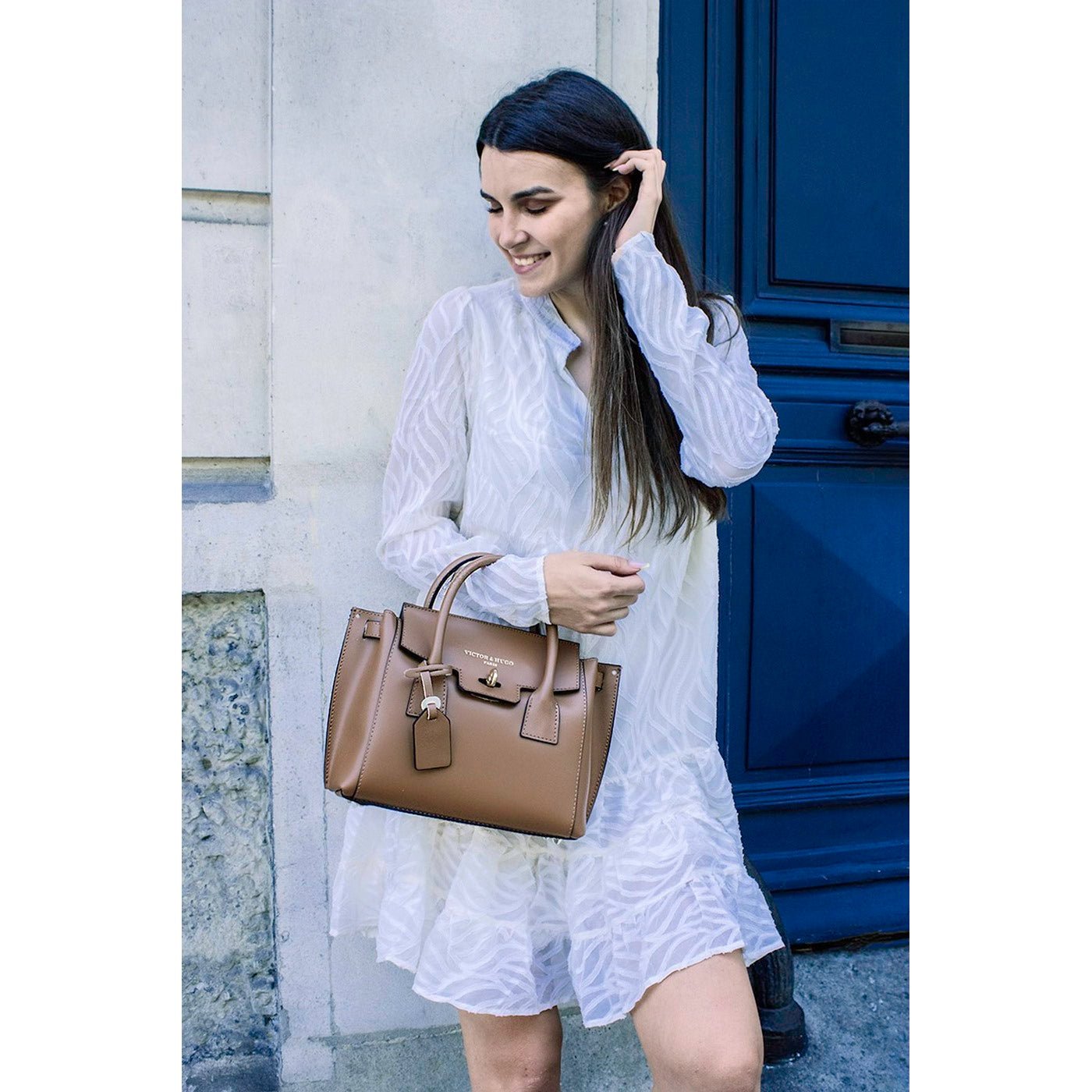 Jeny Handbag - Camel - Victor & Hugo -The Bradery