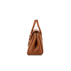 Ondine Briefcase Handbag - Camel - Victor & Hugo -The Bradery