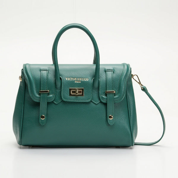 Bolso de Mano Maletín Ondine - Verde - Victor & Hugo - The Bradery