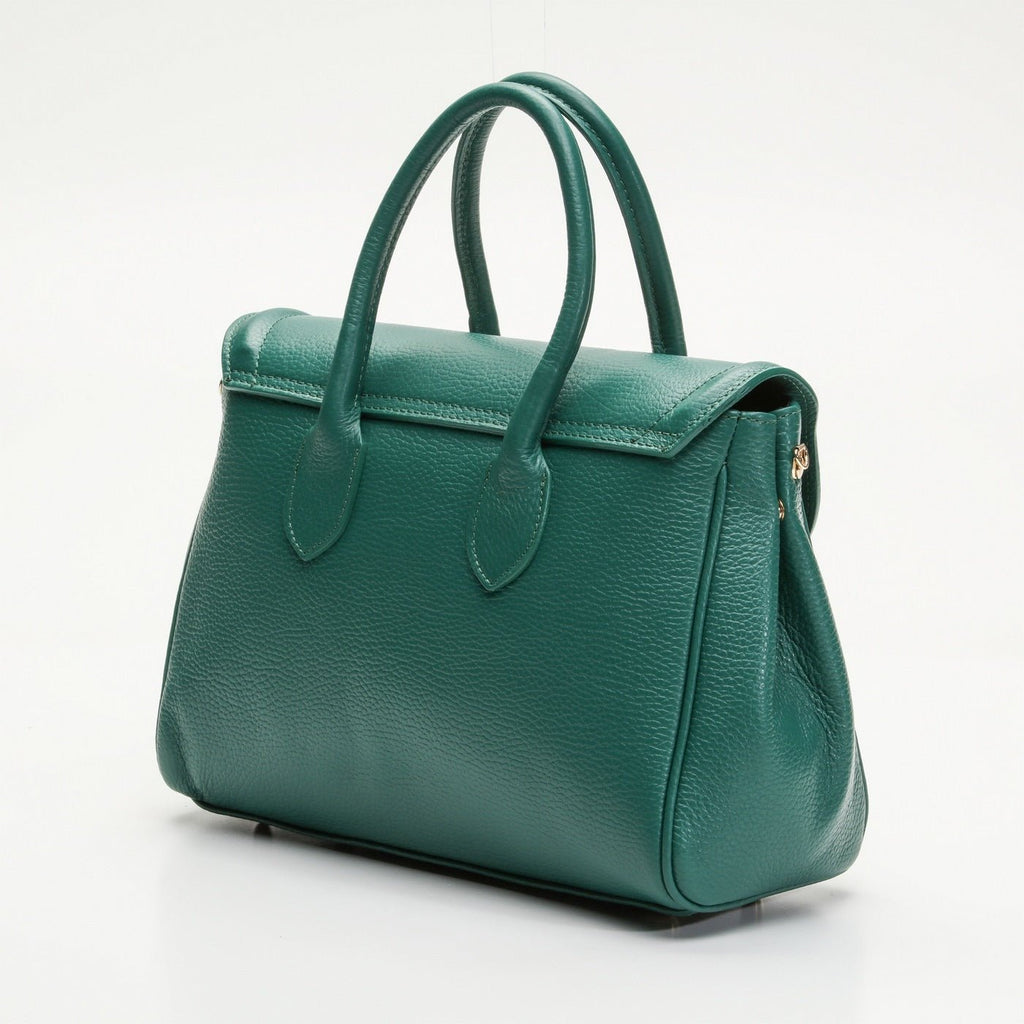 Ondine Briefcase Handbag - Green - Victor & Hugo -The Bradery