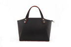 Parl Handbag - Black - Red - Maison Heritage - The Bradery