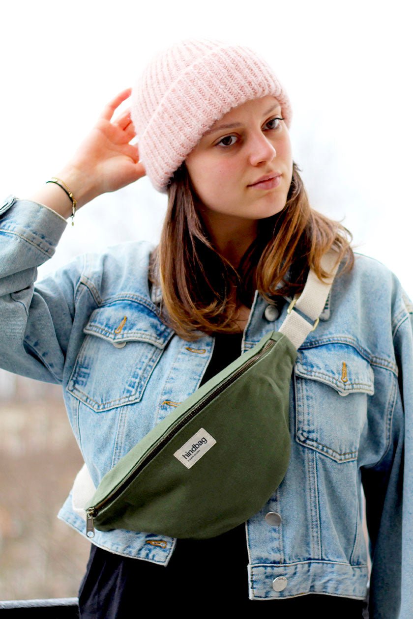 Olivia Bæltetaske - Olivengrøn - Hindbag - The Bradery