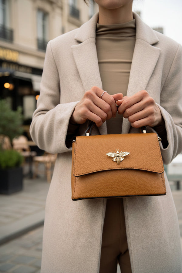 Bolso Bandolera Mathilde - Camel - Christian Laurier - The Bradery