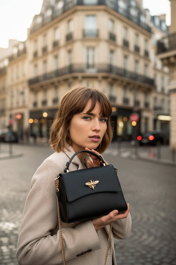 Bolso Bandolera Mathilde - Negro - Christian Laurier - The Bradery