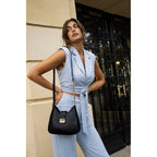 Hely Shoulder Bag - Black - Christian Laurier - The Bradery