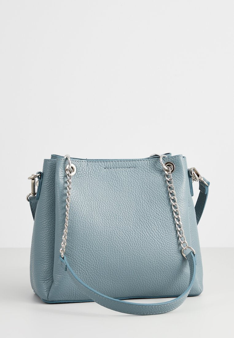 Bolso al Hombro Rachel - Azul Pato - Christian Laurier - The Bradery
