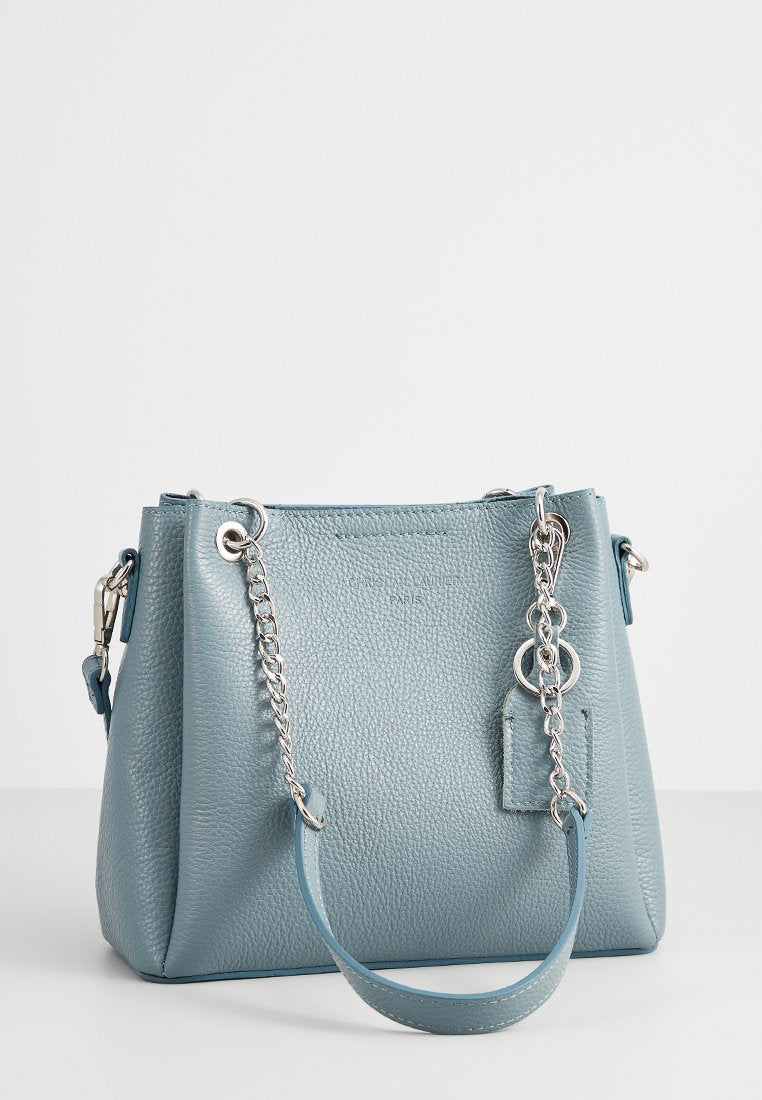 Bolso al Hombro Rachel - Azul Pato - Christian Laurier - The Bradery