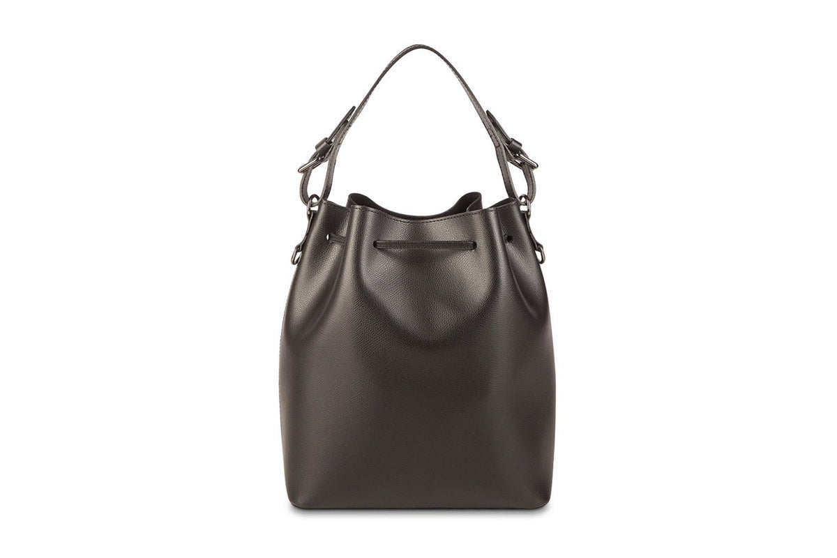 Jila Bucket Bag - Black - Maison Heritage - The Bradery