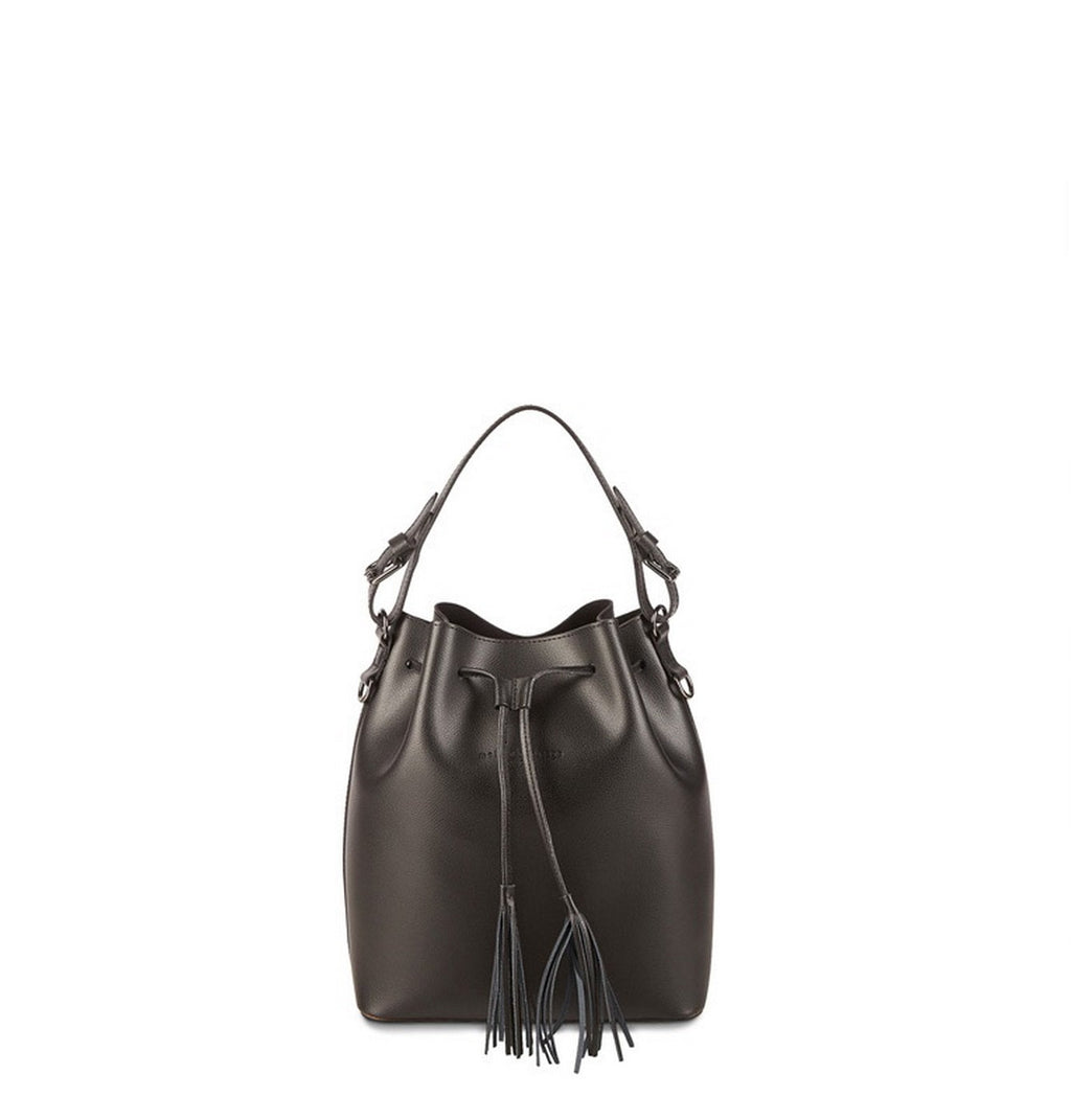 Jila Bucket Bag - Black - Maison Heritage - The Bradery