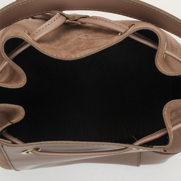 Bolso Cubo Livy - Taupe - Victor & Hugo - The Bradery
