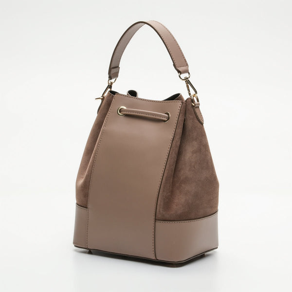 Bolso Cubo Livy - Taupe - Victor & Hugo - The Bradery