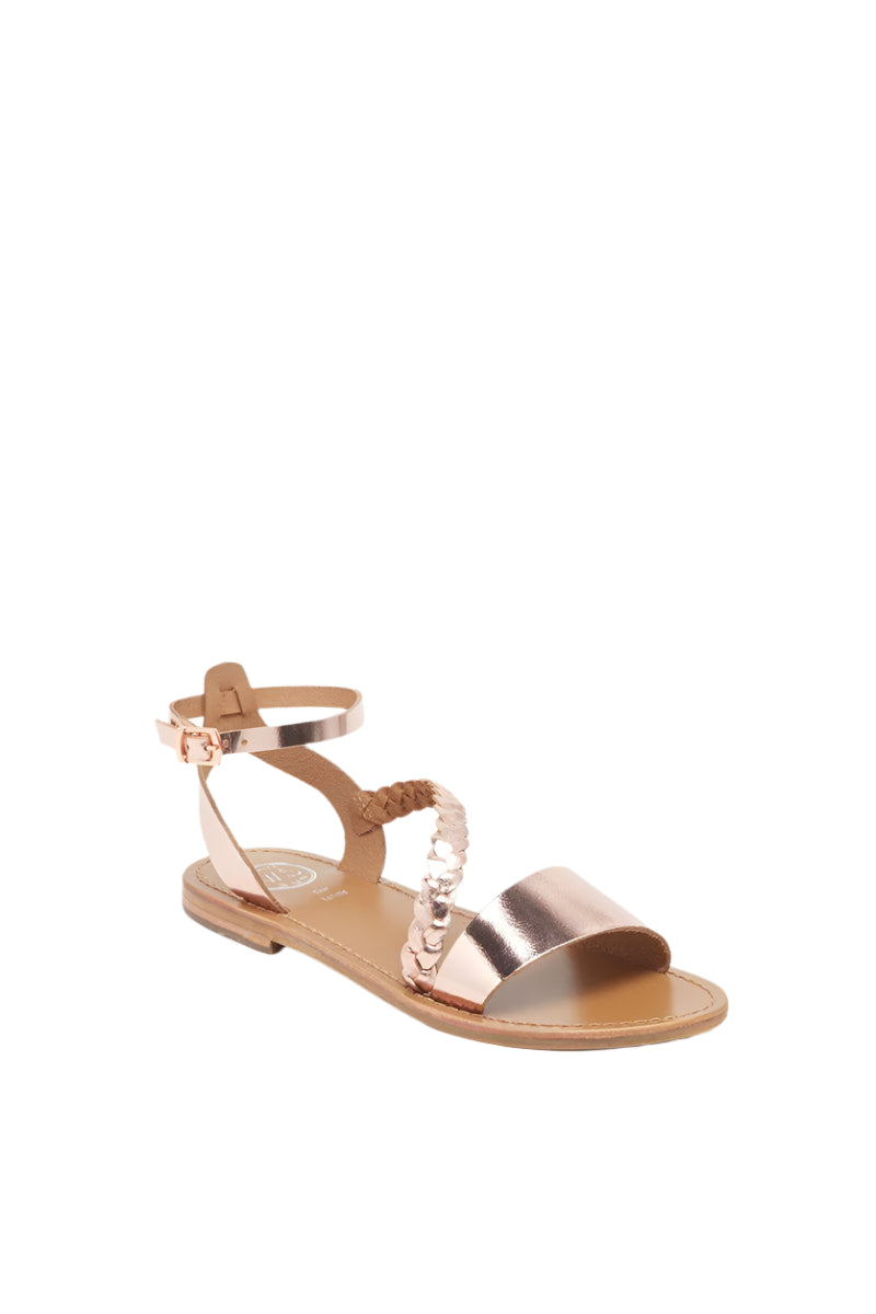 Sandale Puglia Rose Dore - Femme - White Sun - Sandales - White Sun1 - The Bradery