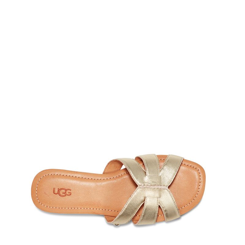 Sandalia Ugg Teague - Dorado - Mujer - ugg2 - The Bradery