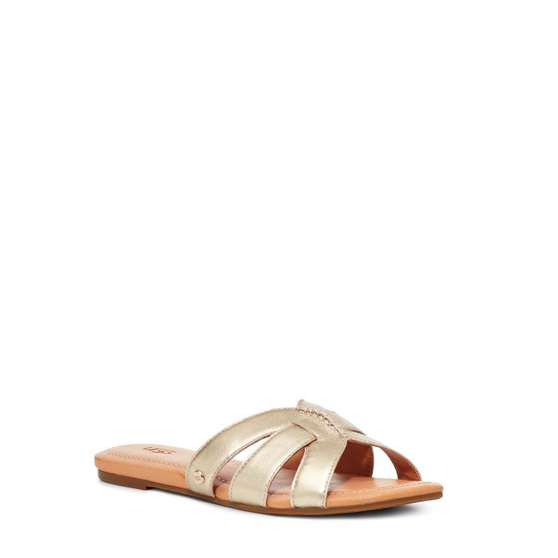 Sandalia Ugg Teague - Dorado - Mujer - ugg2 - The Bradery