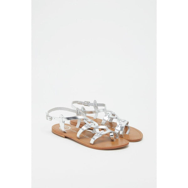 Sandales Tendance Burke - Silver - Les Bagatelles - Les Bagatelles* - The Bradery