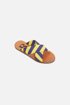 Sandales Ruban Knot - Multi Jaune