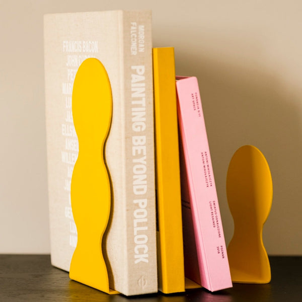 Serre-livres Fala - Jaune Mellow - Noo.ma Design - The Bradery