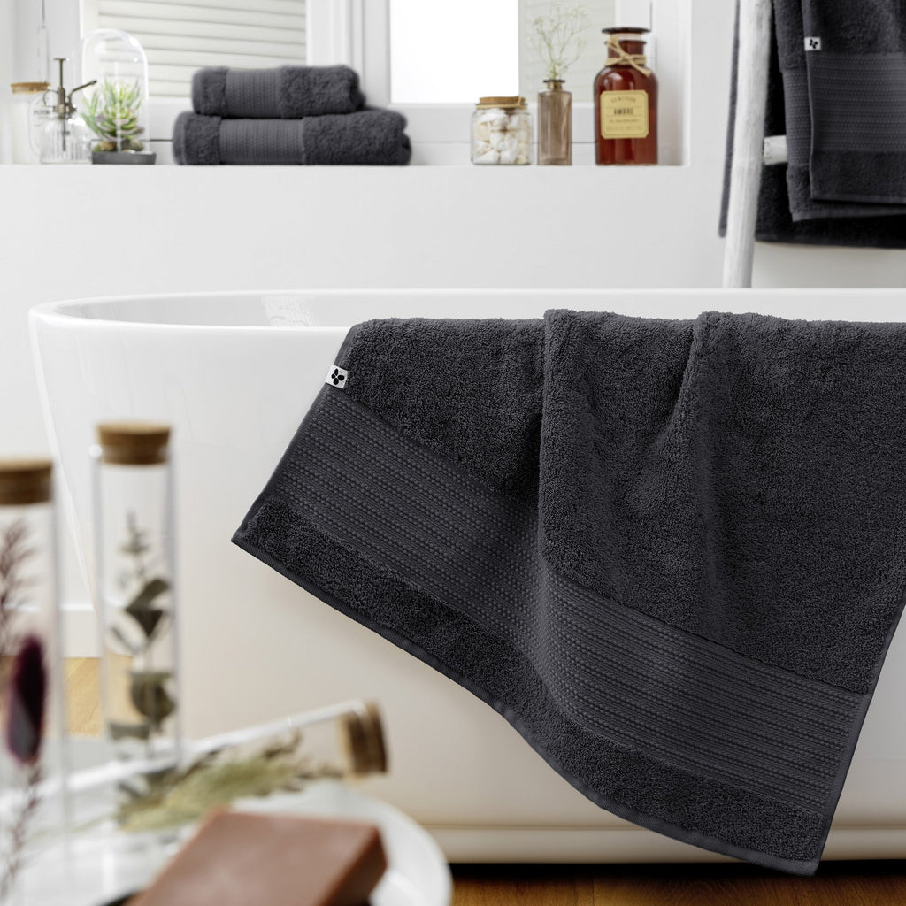 Serviette De Douche 70 X 130 Cm Garance Orage - L'Effet Papillon - The Bradery