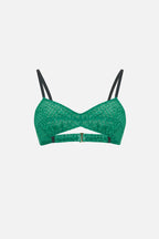 Sujetador Mystic Cut Yarn - Verde Clorofila