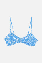 Top De Bikini Waters Bamboo - Bleu Mediterannee