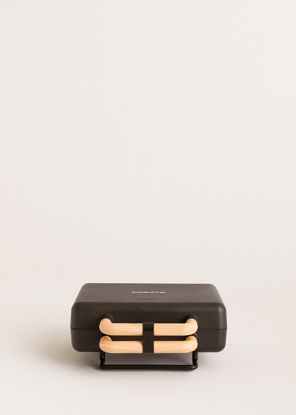 Stone Studio Double - Sandwichera, Grill & Gofrera con Placas Intercambiables - Negro