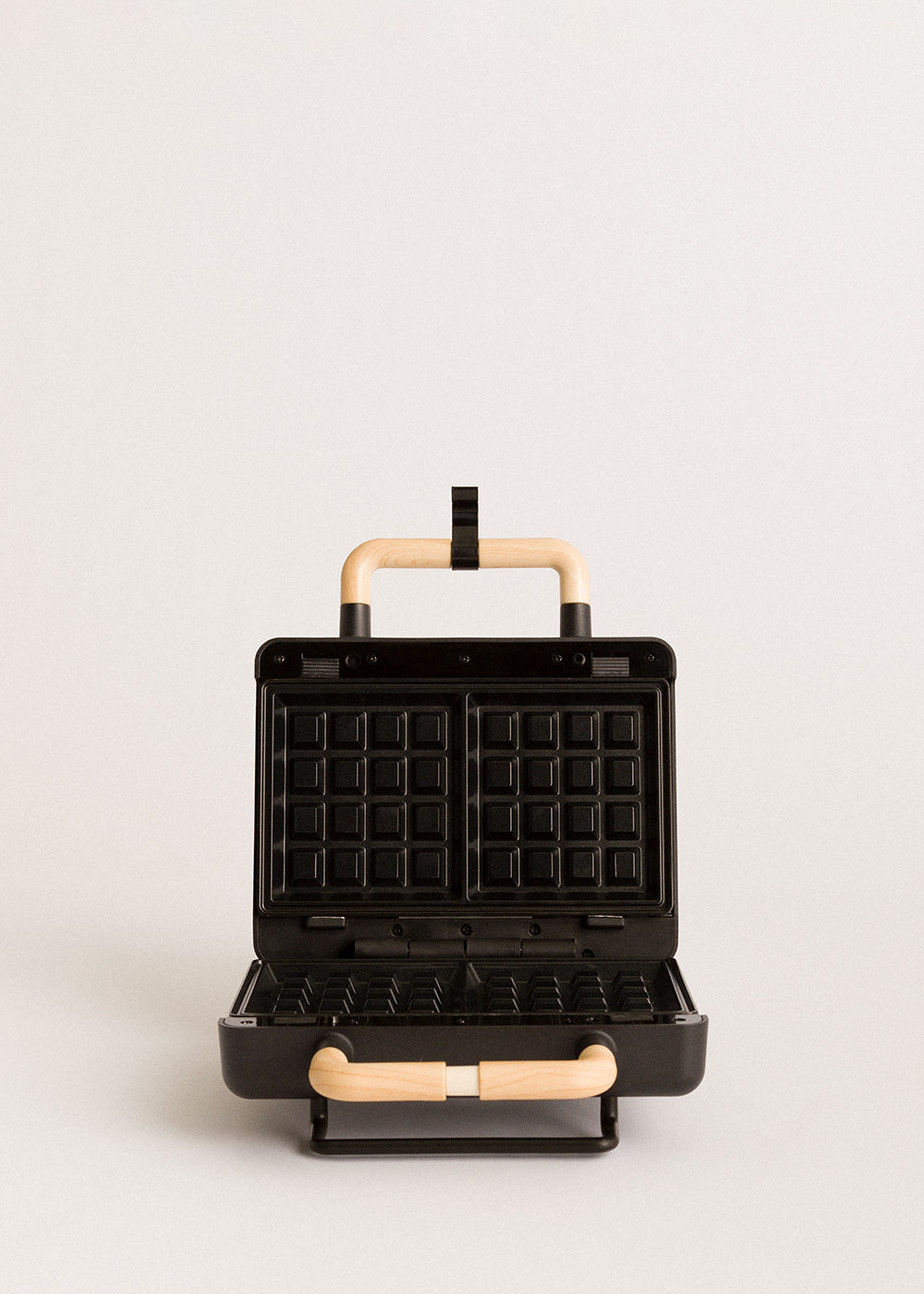 Stone Studio Double - Sandwichera, Grill & Gofrera con Placas Intercambiables - Negro