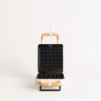Stone Studio Individual - Sandwichera, Grill y Gofrera con Placas Intercambiables - Blanco Roto
