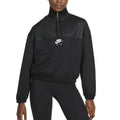 Sudadera textil con cremallera de 1/4 - Negro - Mujer - Nike - The Bradery