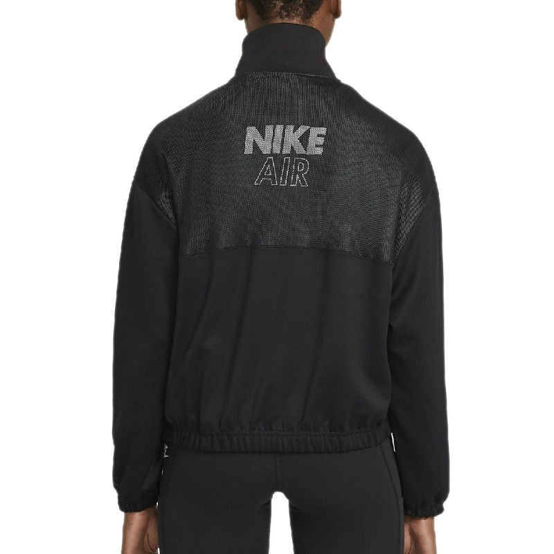 Sudadera textil con cremallera de 1/4 - Negro - Mujer - Nike - The Bradery