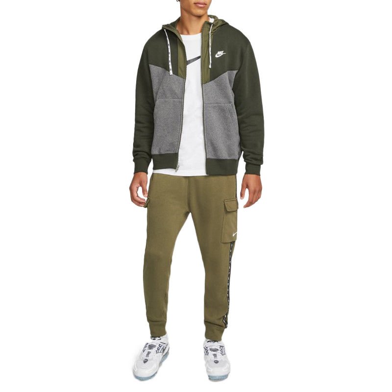 Sweat à Capuche Nike Nsw Hybrid Flc - Gris - Mixte - Nike - The Bradery
