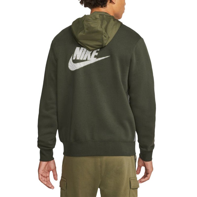 Sweat à Capuche Nike Nsw Hybrid Flc - Gris - Mixte - Nike - The Bradery
