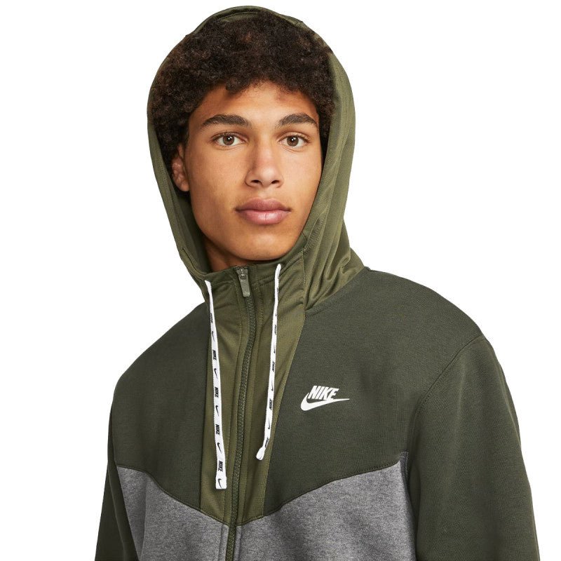 Sweat à Capuche Nike Nsw Hybrid Flc - Gris - Mixte - Nike - The Bradery