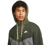 Sweat à Capuche Nike Nsw Hybrid Flc - Gris - Mixte - Nike - The Bradery