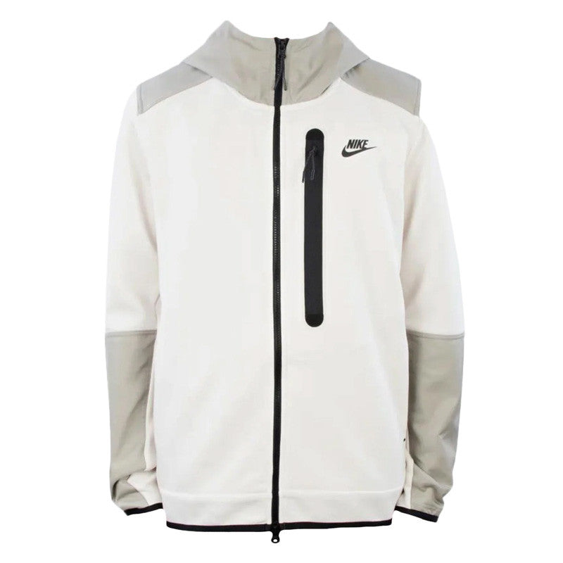 Sweat À Capuche Tech Fleece Full Zip - Blanc