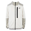 Sweat À Capuche Tech Fleece Full Zip - Blanc