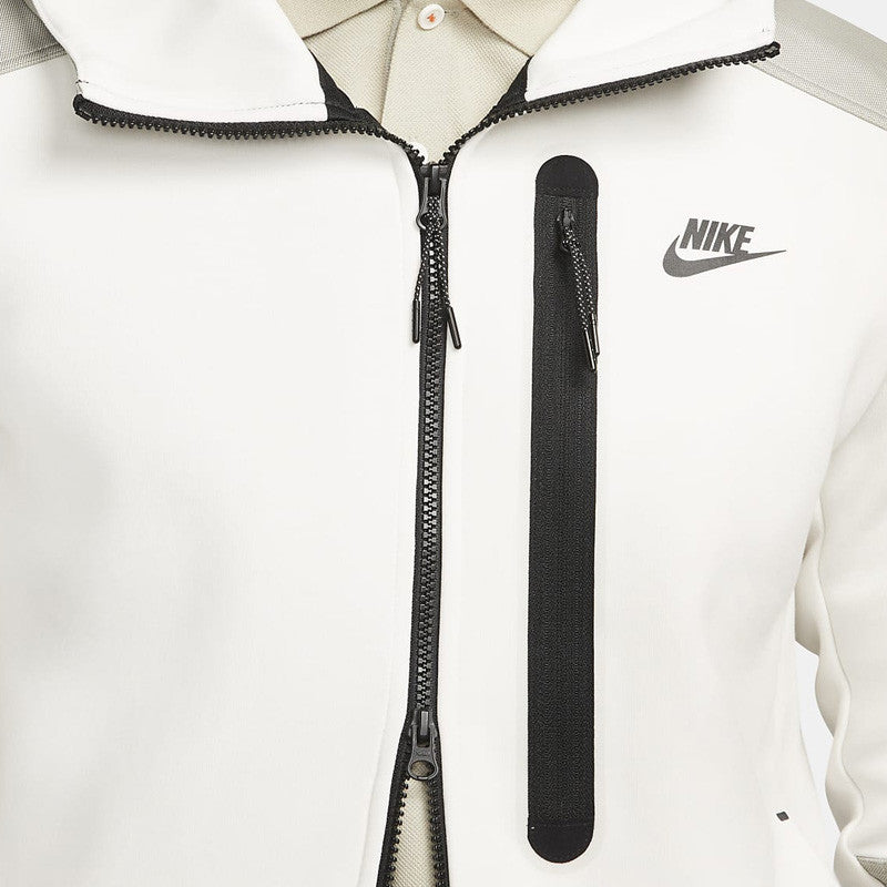 Sweat À Capuche Tech Fleece Full Zip - Blanc
