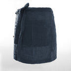 Cotton Gauze Server Apron 45 X 80 Cm Gaïa Minuit - L'EffetPapillon2 - The Bradery