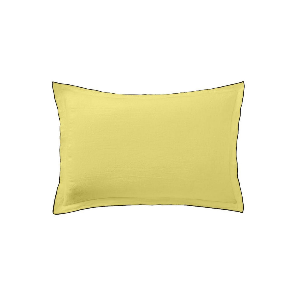 100% Washed Linen Pillowcase 160g Poire - Baton Rouge - The Bradery