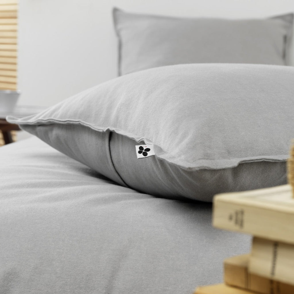 CANDICE Brume Flannel Pillowcase - The Butterfly Effect - The Bradery