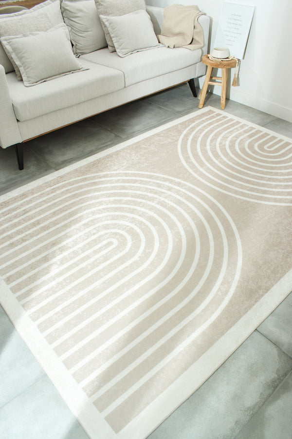 Grege Rug 751 - Beige - Nazar - The Bradery