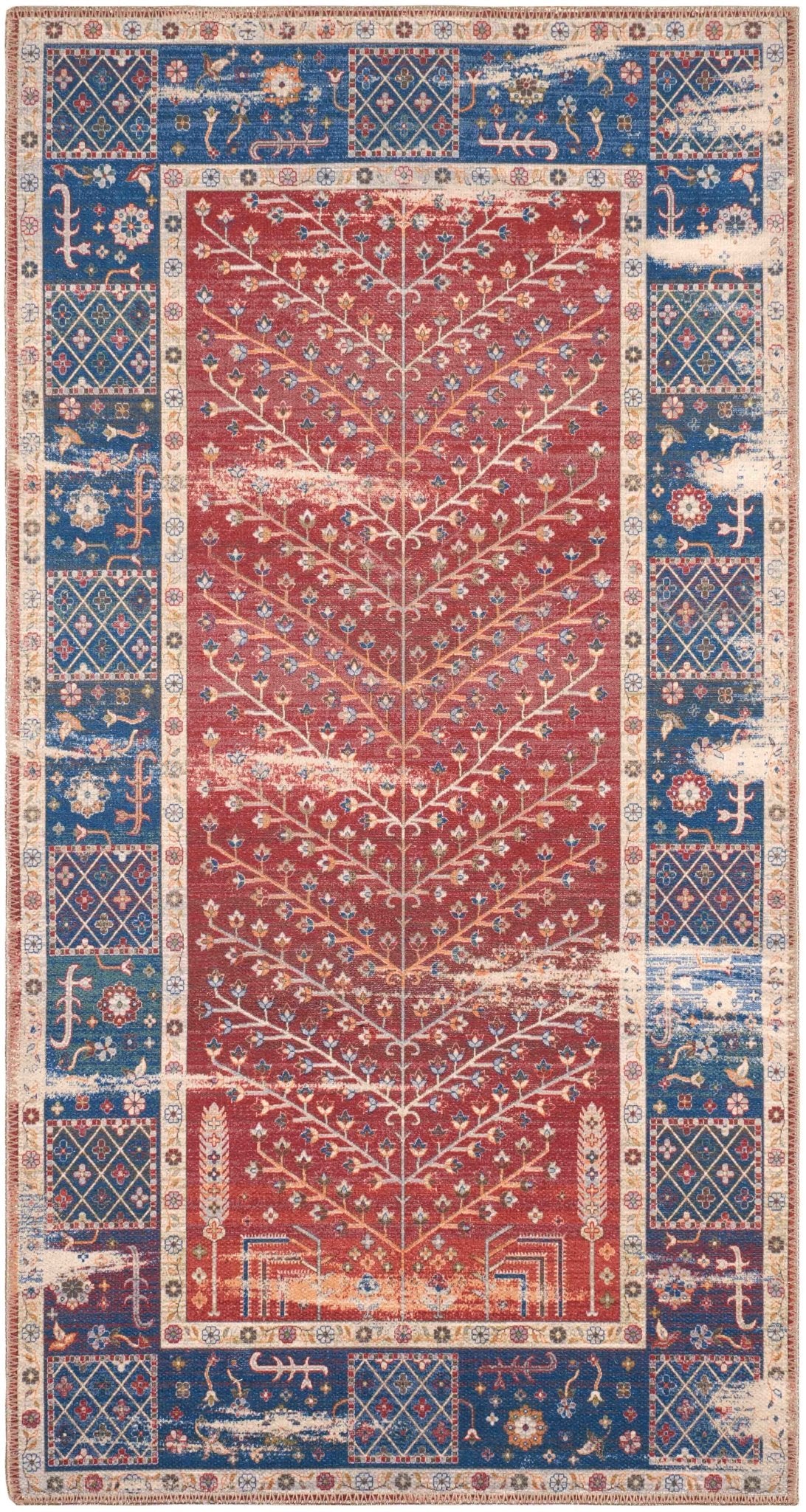 Tapis Radom 038 - Rouge - Nazar - The Bradery