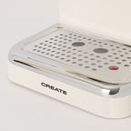 Thera Retro Matt - Machine À Espresso Finition Mate - Blanc Cassé