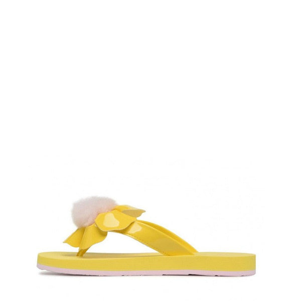 Tong Ugg Poppy Enfant - Jaune - Enfant - ugg2 - The Bradery