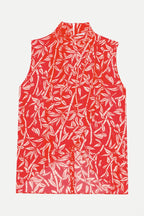 Top Cardi Bamboo - Rojo Lipstick