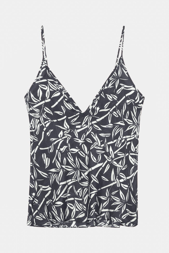 Gibb Bamboo Top - Charcoal