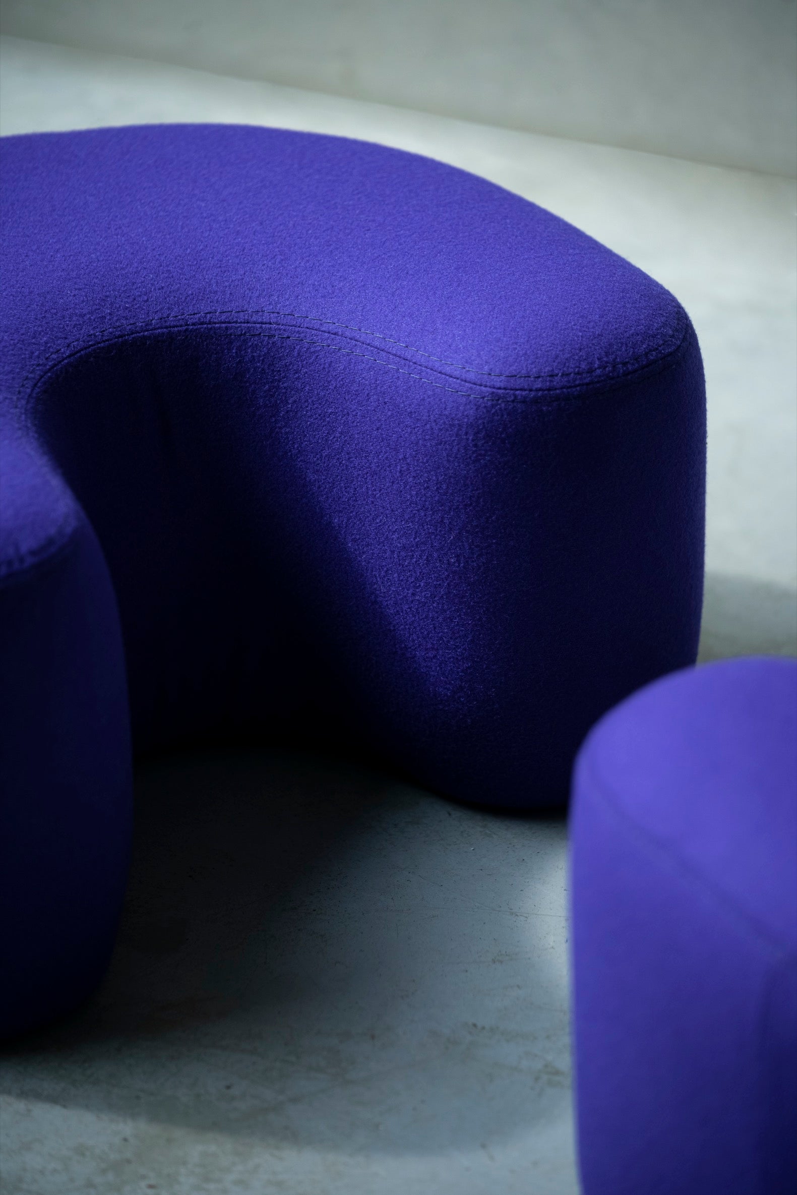 Ü Pouf - Blueberry Pie Wool Noo.ma design furniture