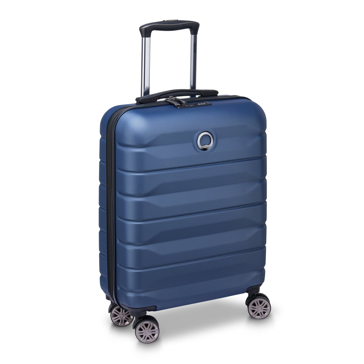 Valigia da cabina slim rigida - Air Armour - 55 cm - Blu - Delsey Paris - The Bradery