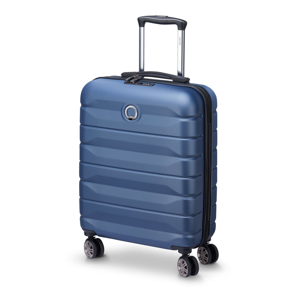 Valigia da cabina slim rigida - Air Armour - 55 cm - Blu - Delsey Paris - The Bradery