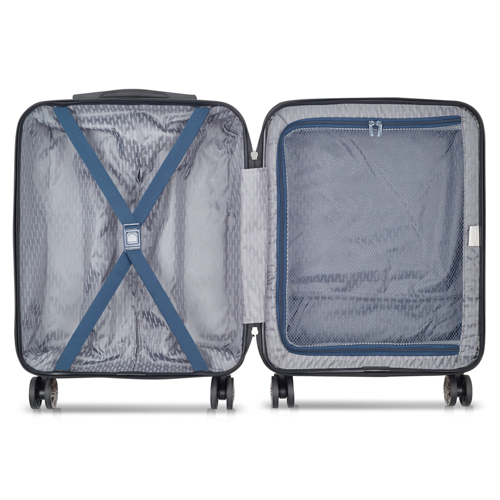 Valigia da cabina slim rigida - Air Armour - 55 cm - Blu - Delsey Paris - The Bradery