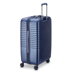 Valise Moyen Séjour - Caumartin - Trolley - 70 Cm - Bleu - Delsey Paris - The Bradery